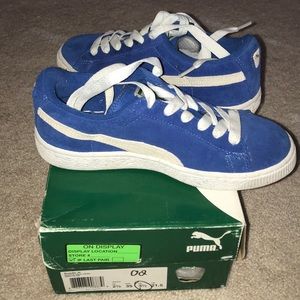 Blue Puma Suede’s